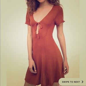 New Charlotte Russe Skater Dress w/ Bamboo Sandals